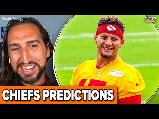 Nick Wright's GAME-BY-GAME Chiefs predictions, why Patrick Mahomes will be ELITE following ACL tear