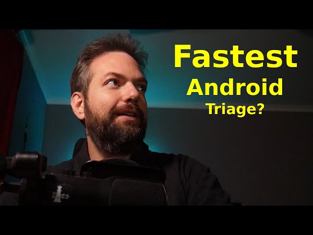 Fast Android forensic triage with ALEAPP