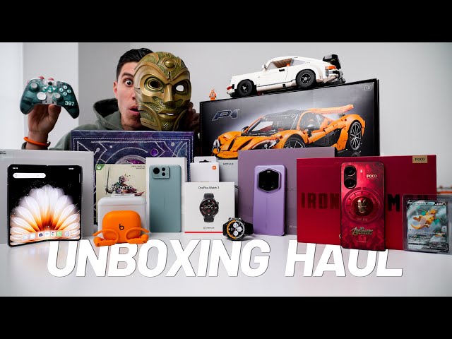 Huge TECH Unboxing Haul + Giveaway - 2025 Edition!