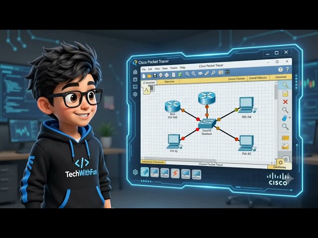 Cisco Packet Tracer Tutorial for Beginners | Lesson 1 | Complete Networking Course 2026 
