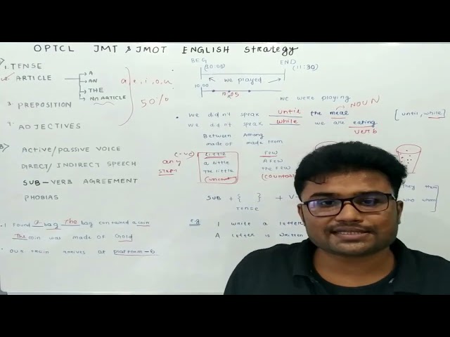 OPTCL JMT &JMOT ENGLISH STRATEGY