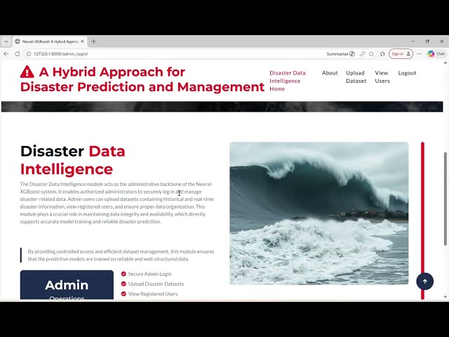 Neural-XGBoost: A Hybrid Approach for Disaster Prediction and Management Using Machine Learning
