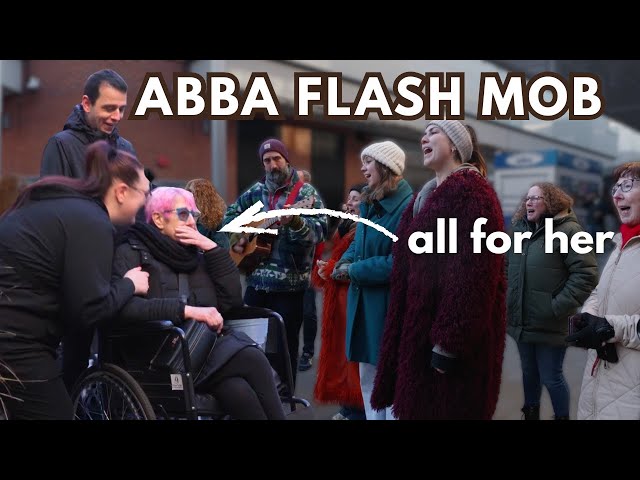 Incredible Flash Mob Surprise for Terminal Cancer Patient 🎗️✨