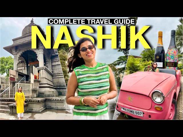 I explored the old & new side of Nashik - here's the plan! | Sula Vineyards, Panchavati, Misal