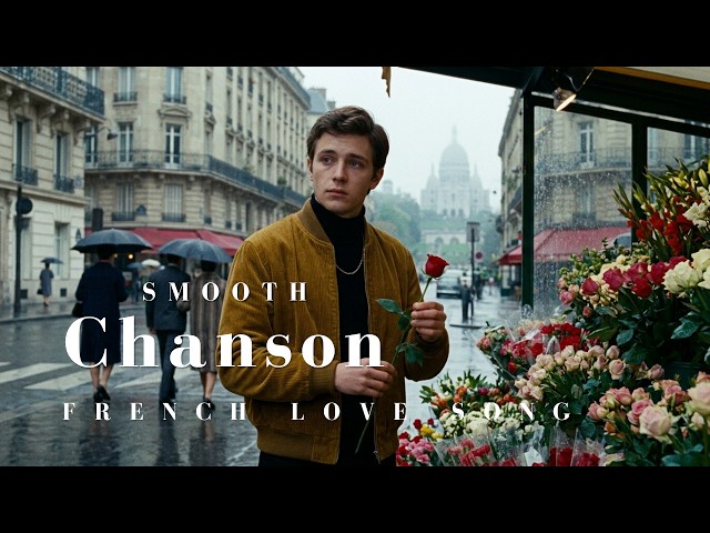 1960s A Timeless Evening in Paris 🕯️ Romantic French Chanson & Acoustic Jazz | Rose chanson