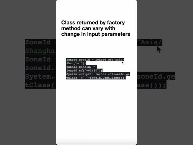 Advantages of Static Factory methods over Constructors.#cleancode #java