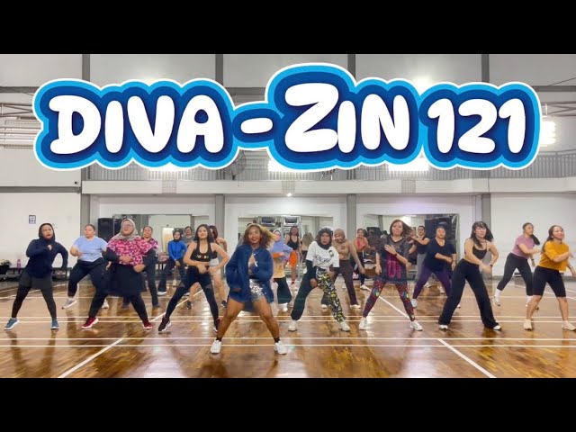 DIVA | zin 121 | BRAZILIAN FUNK | ZUMBA OFFICIAL CHOREO