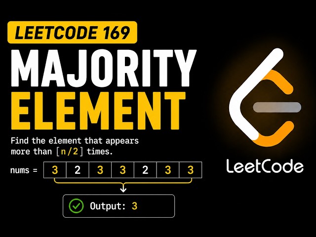 Majority Element - LeetCode 169 - Python