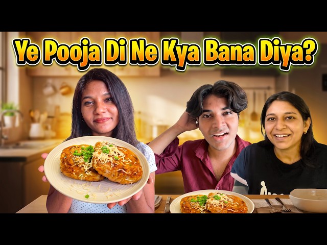 POOJA DIDI NE BANAYA KOREAN INSPIRED DISH! 🍜😲