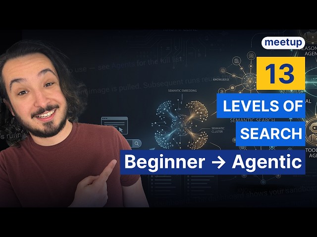 Every Search Algorithm Explained in 30 Minutes (Beginner to Advanced) | Elastic Meetup NYC