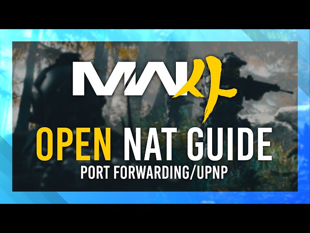 MW4 Port Forwarding | OPEN NAT | Full Guide