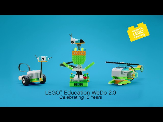LEGO® Education WeDo 2.0: Celebrating 10 Years of Coding and Curiosity