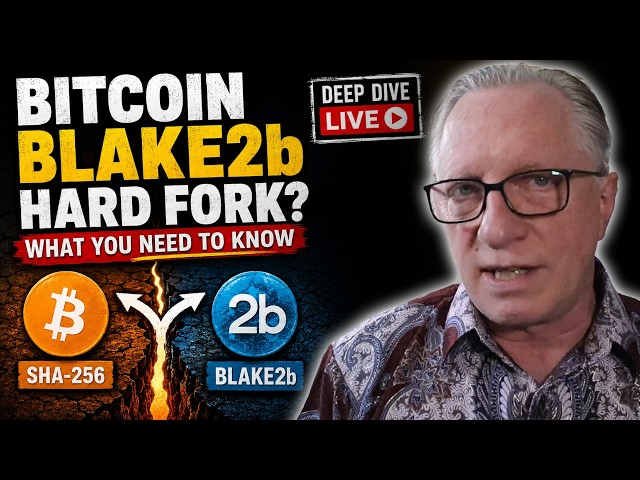 Bitcoin BLAKE2b Hard Fork Explained — What’s Really Happening? | Live CryptoDad Q&A