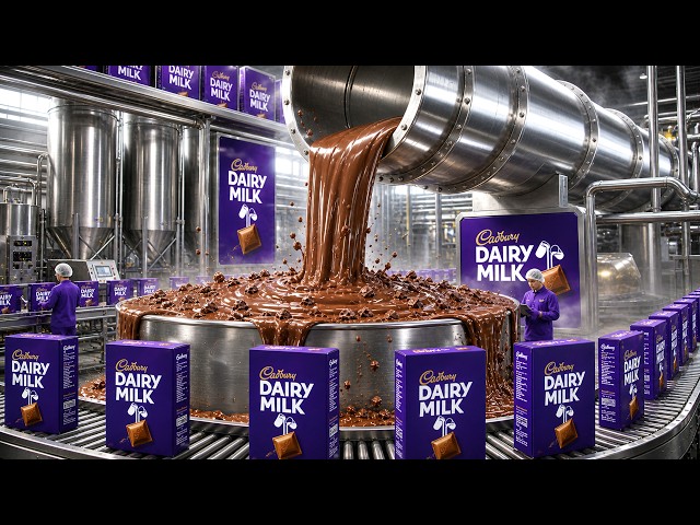 How It’s Made: Dairy Milk Chocolate, Boba Tea, Matcha, Pancakes
