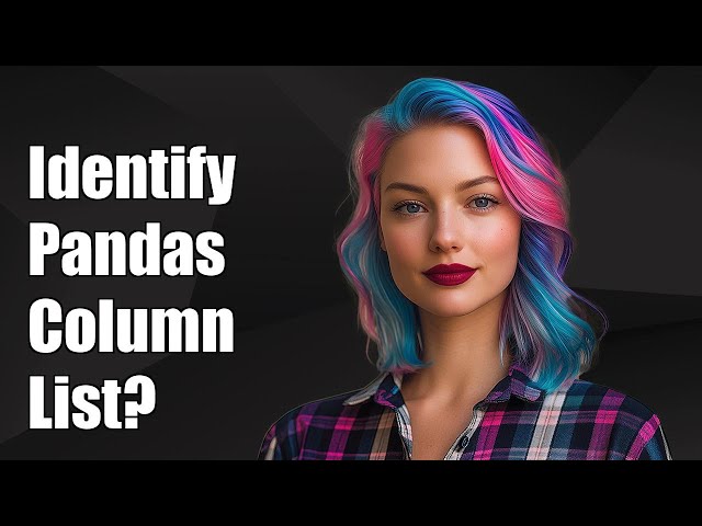 How to identify a pandas column is a list
