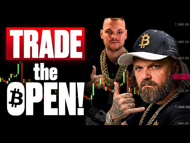 LIVE Bitcoin & Crypto Trading: Bitcoin Will Bounce. We Short It. Simple