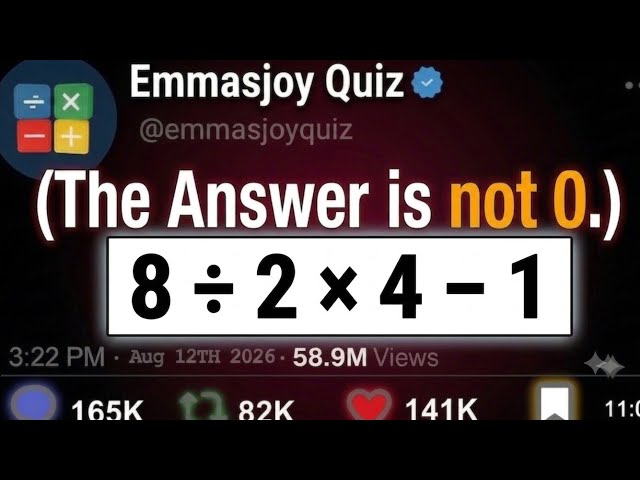 The VIRAL math that's SHAKING the Internet.