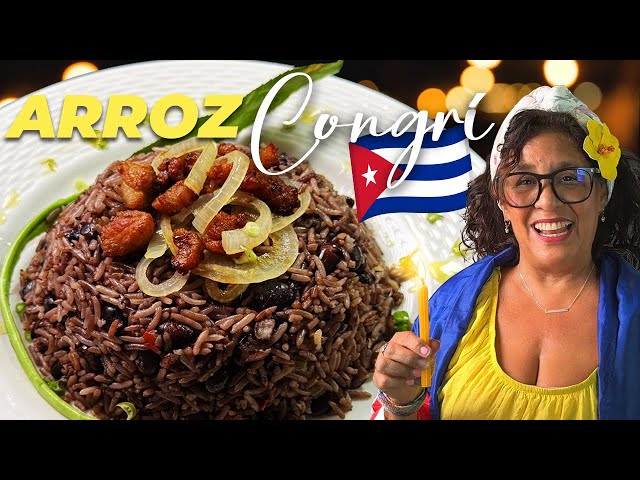 Arroz Moro o Congrí Cubano | Mi receta casera paso a paso con truco final increíble