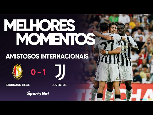 JUVENTUS BEATS STANDARD LIÈGE IN PRE-SEASON FRIENDLY! | Highlights