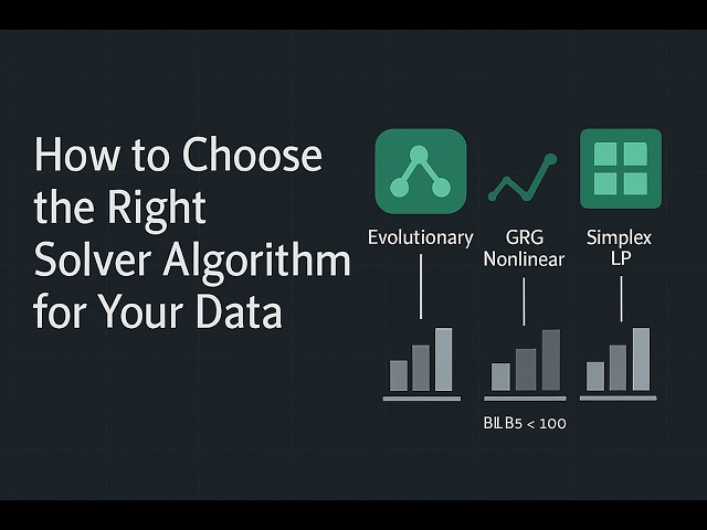 Excel Solver Function