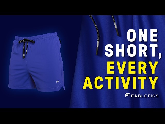 Best Men's Shorts for Gym and Swimming? Fabletics The One Short