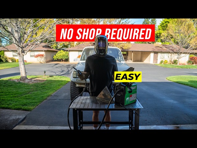 ANYONE can weld with this $145 welder from Harbor Freight!