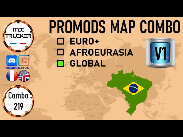 219 | ETS2 1.47 PROMODS GLOBAL MAP COMBO | MXTrucker