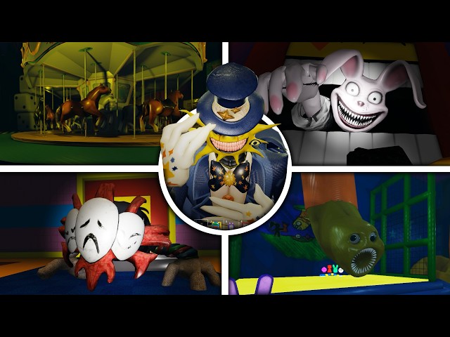 Wonderland Full Walkthrough and All Jumpscares | Roblox