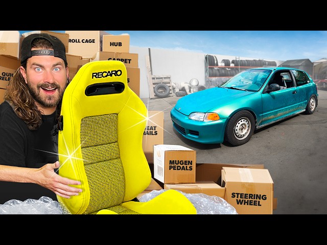 We Put a $10,000 Interior in our $500 Civic