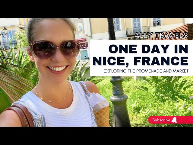 ONE DAY IN NICE, FRANCE: FRENCH RIVIERA VLOG