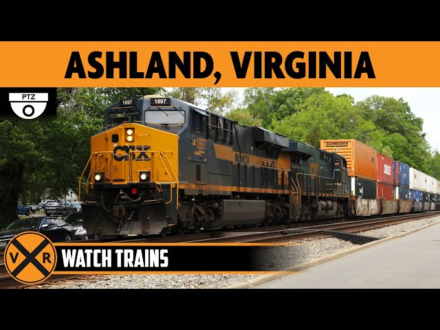 Ashland, Virginia, USA | LIVE Train Camera (PTZ)