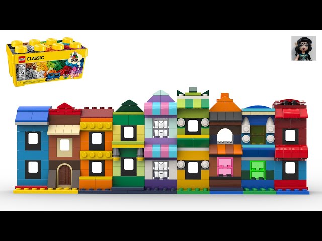 MINI TOWN Lego classic 10696 ideas How to build