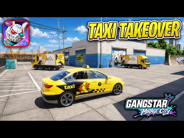 Gangstar Mirage City - TAXI TAKEOVER! 🚕🔥 Crazy Taxi Event Gameplay (Android / iOS)