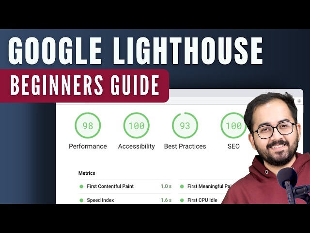 Use Google Lighthouse to Speed up Site (2025)