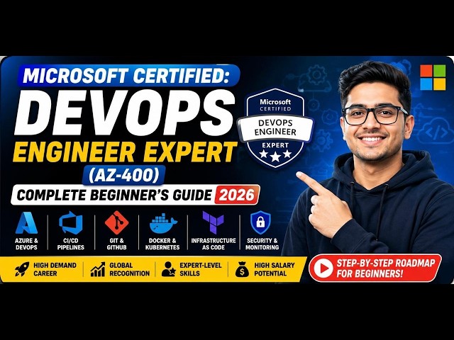 Learn Azure DevOps, CI/CD, Docker, Kubernetes, and Pass AZ-400 Like a Pro
