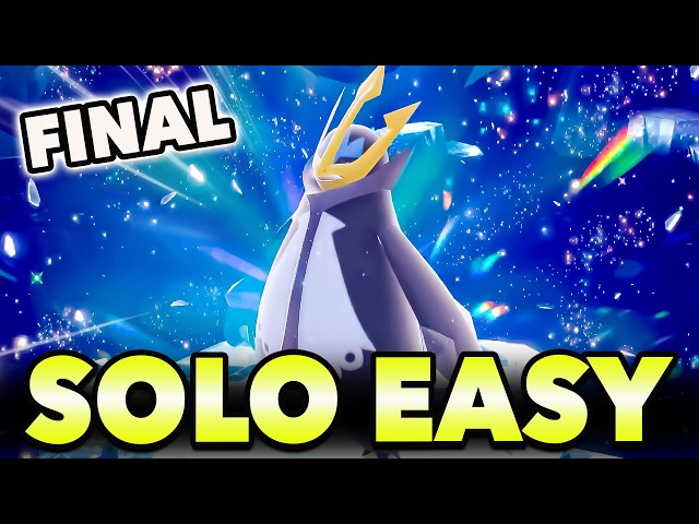 FINAL 7 Star EMPOLEON Raid – Best SOLO Build (Scarlet & Violet)