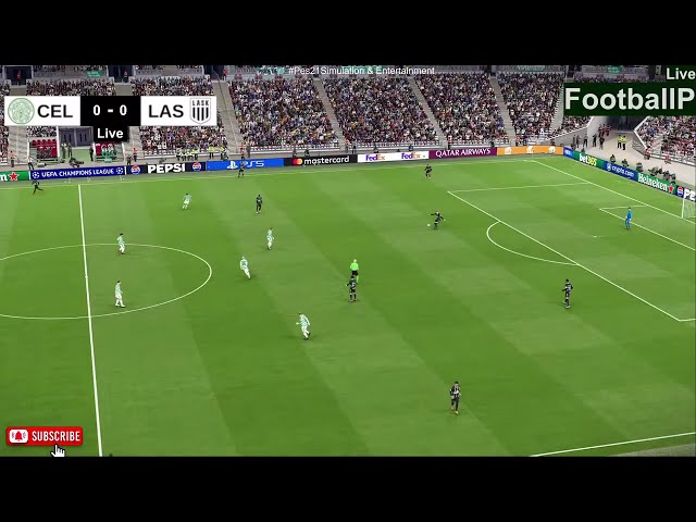Celtic vs LASK Linz Match | UEFA Champions League | eFootball Pes21 Match Simulation