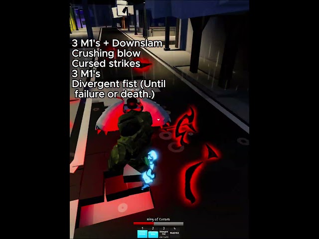 yuji combo lolol #roblox #jujutsukaisenroblox #jujutsushenanigans #robloxjjk