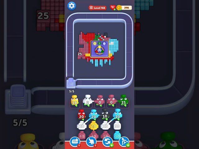 Color Blast: Block Shooter - Level 748