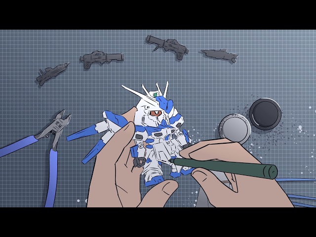 Gunpla and Chill Lofi Hip Hop Mix, Relaxing Gunpla Building