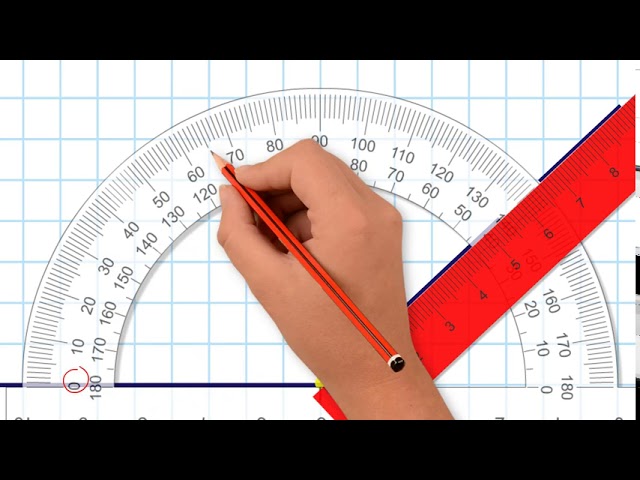 Measuring and Drawing Angles with a Protractor. Grade 4