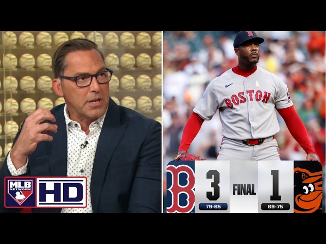 MLB Network BREAKDOWN Aroldis Chapman earns 400th save, White HR helps Red Sox sweep Orioles 3-1