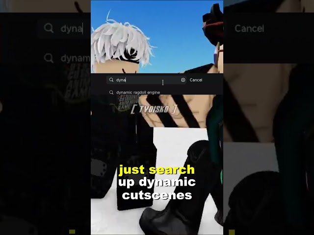 How to make Roblox cutscenes