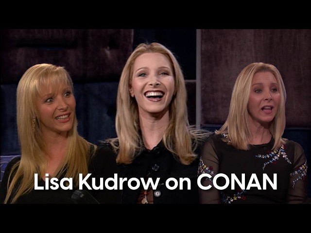 Lisa Kudrow on CONAN - A Compilation