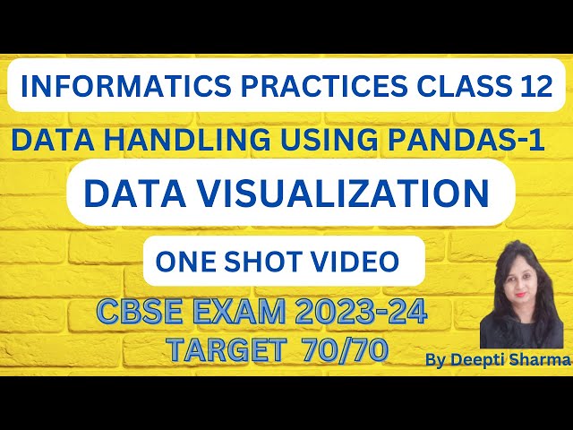 Data Visualization One Shot Video | Matplotlib | Line plot | Bar graph   Histogram | IP Class 12