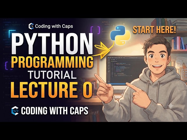 Python Programming | Lecture 0 | Introduction to Programming & Python for Beginner | Coding with Cap