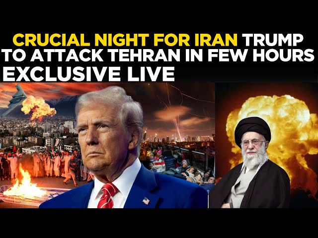 LIVE | BREAKING: Trump To Strike Tehran Tonight? US Keeps Airstrikes “ON THE TABLE” | Iran | US News