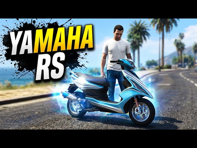 TESTANDO A YAMAHA RS GHOST FIRE NO GTA 5! 😱🔥🏍️