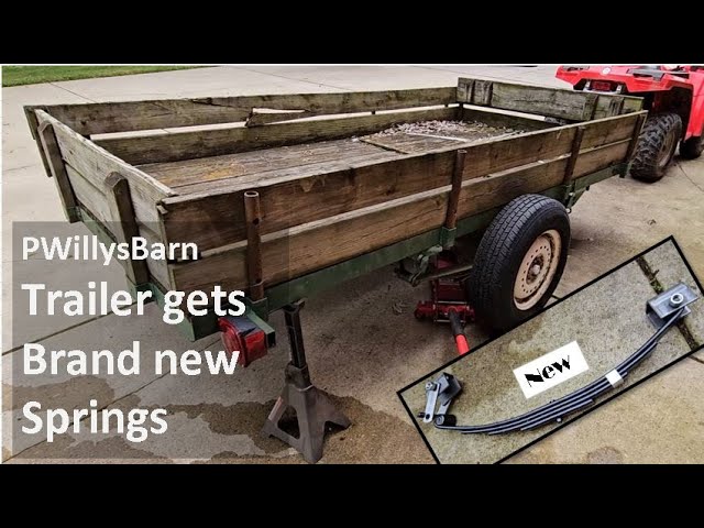 Trailer Spring Change