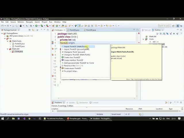 030 Using Packages in Java